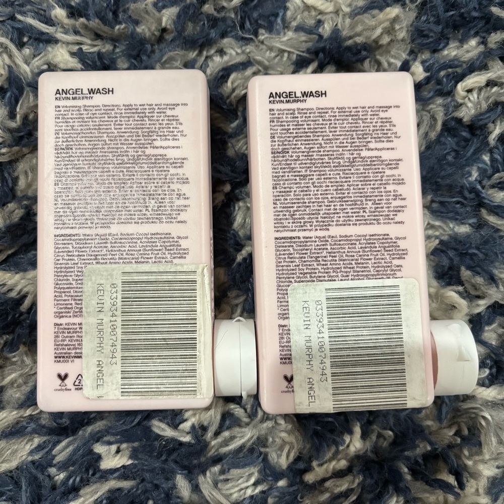 Lot Of 2 Kevin Murphy Angel Wash Shampoo 250 ML - Picture 3 of 3